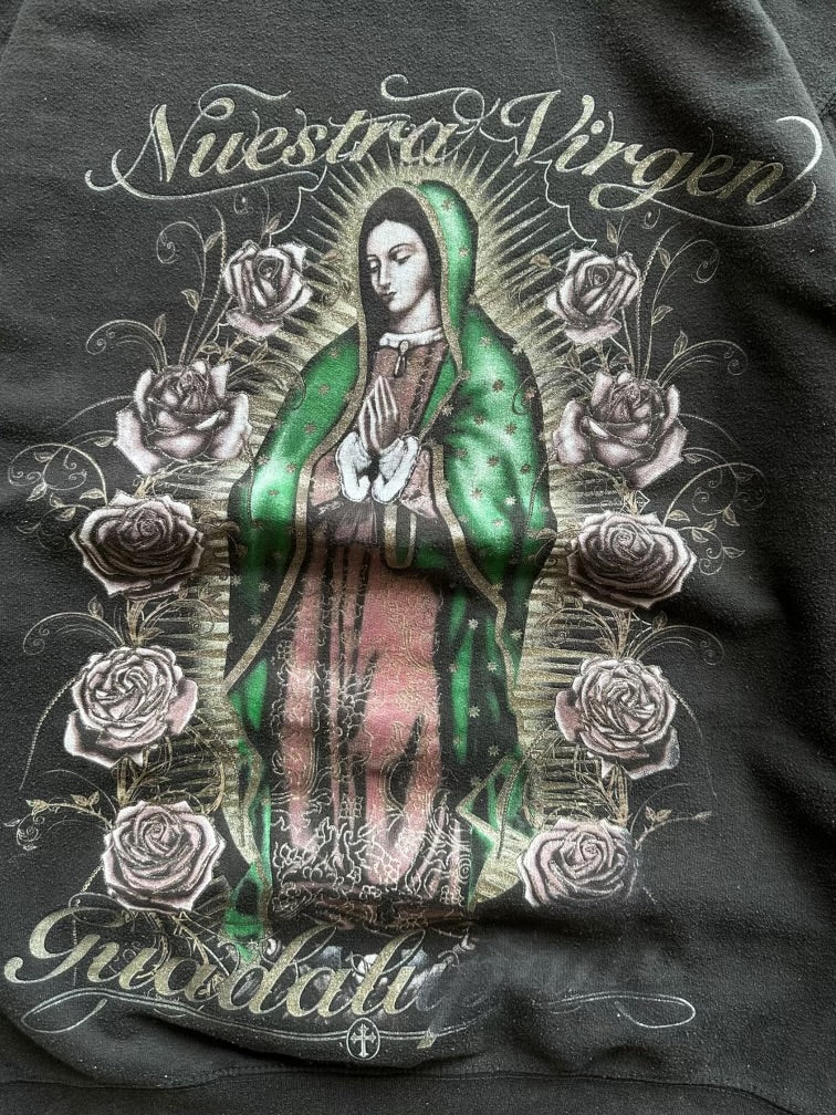 00s Virgin De Guadalupe Graphic Hoodie - XL