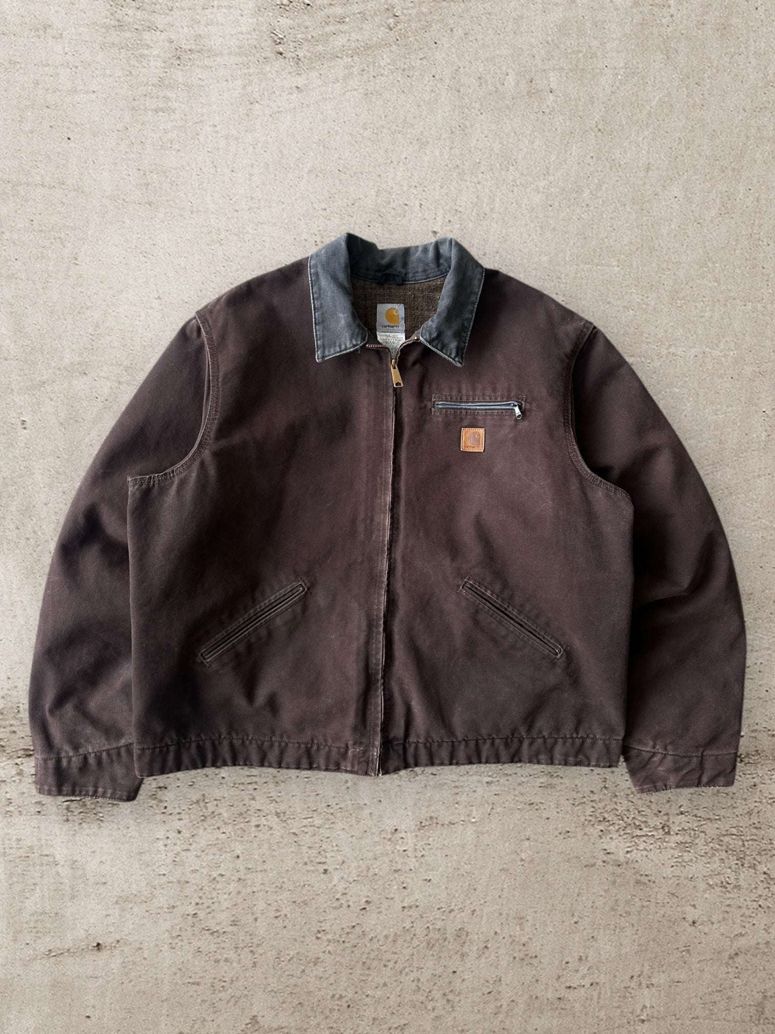 00s Carhartt Wool Lined Detroit Jacket - XXL