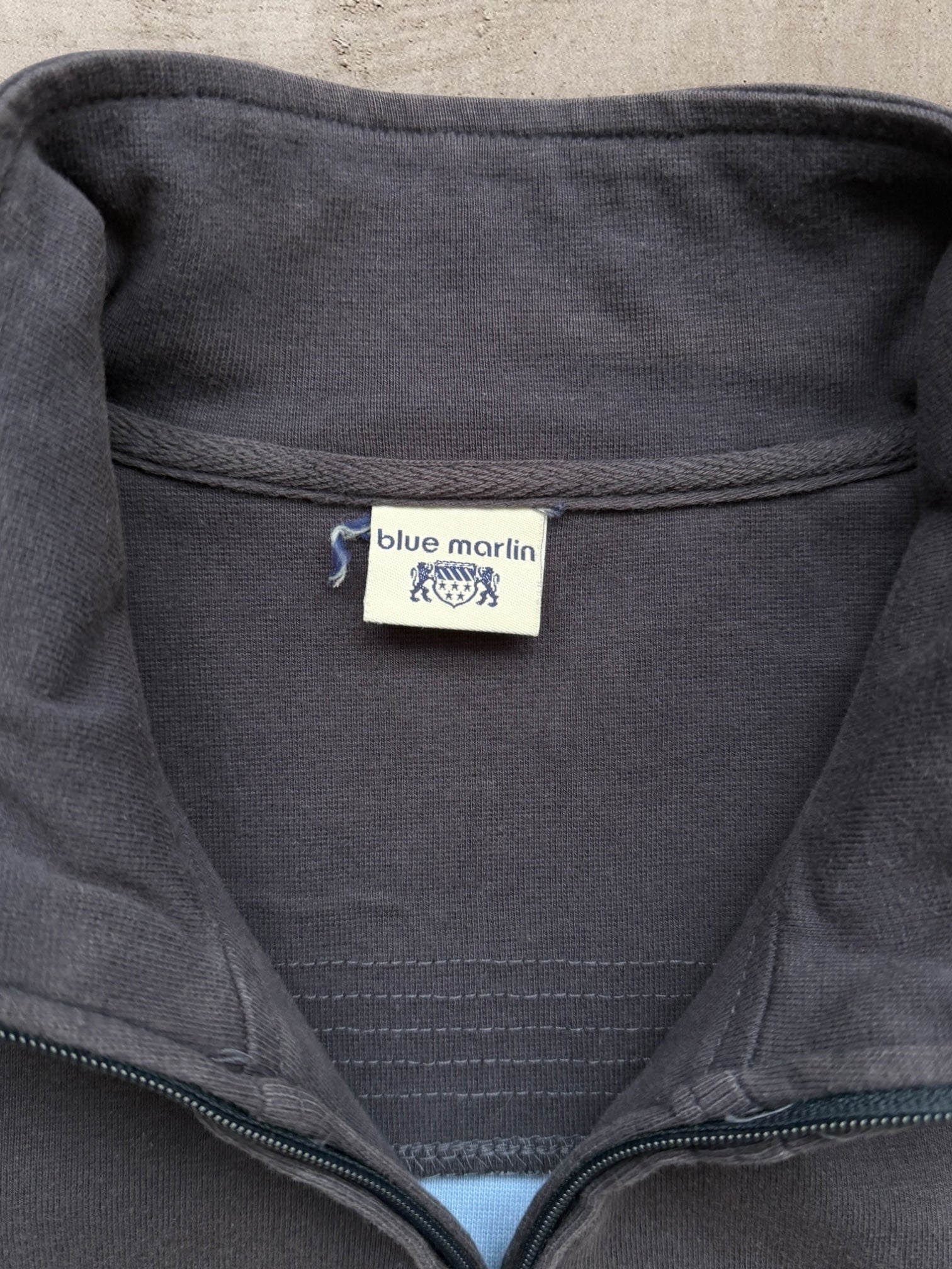 00s Brasil Color Block Full Zip Sweatshirt - Large