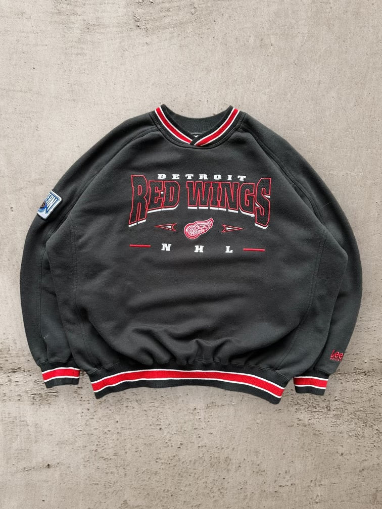 90s Lee Detroit Red Wings Crewneck - XL