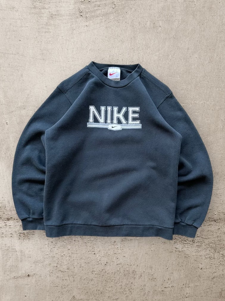90s Nike Spell Out Graphic Crewneck - Small