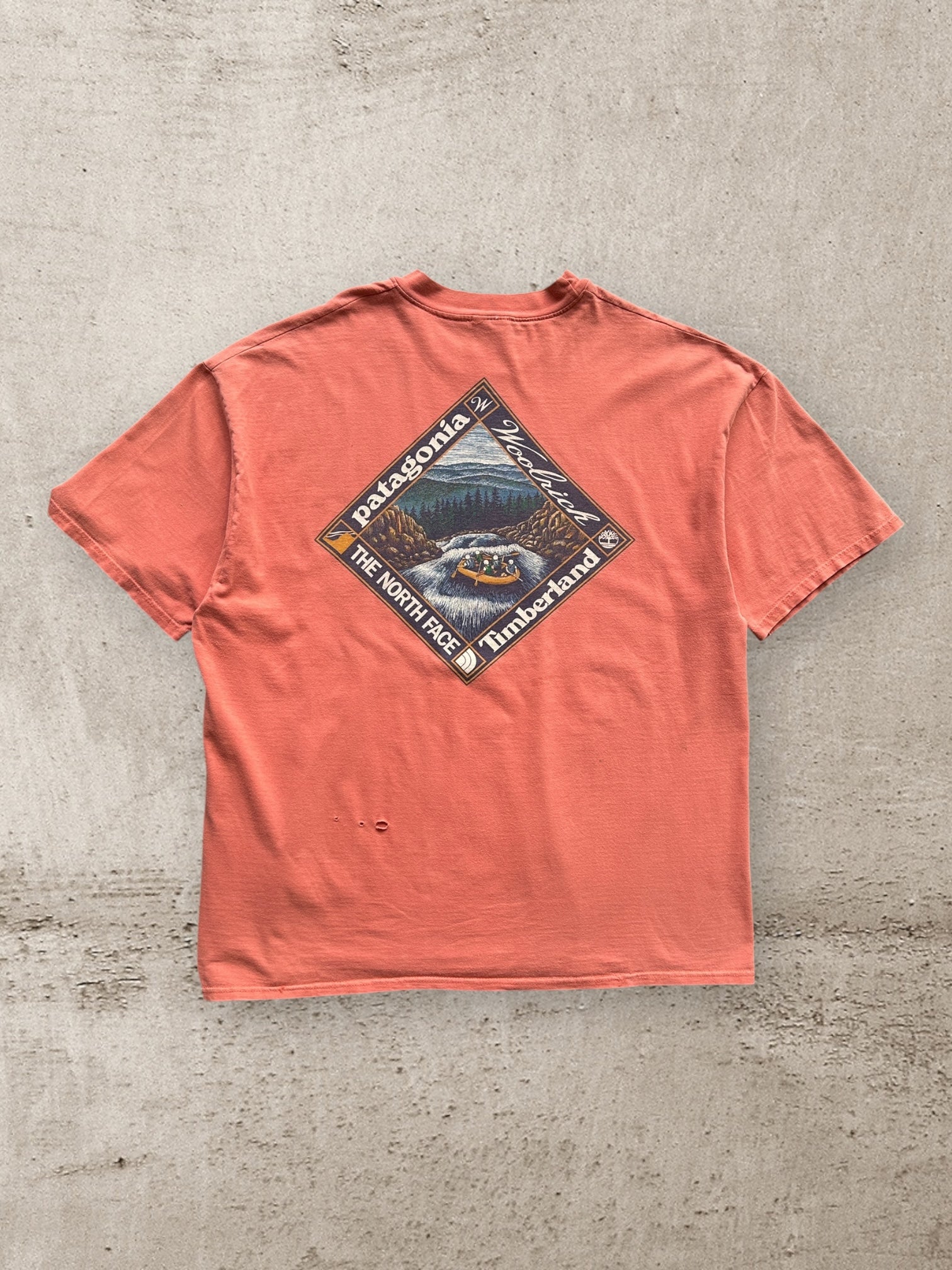 90s Reeds Prepare for the Elements Graphic T-Shirt - 2XL