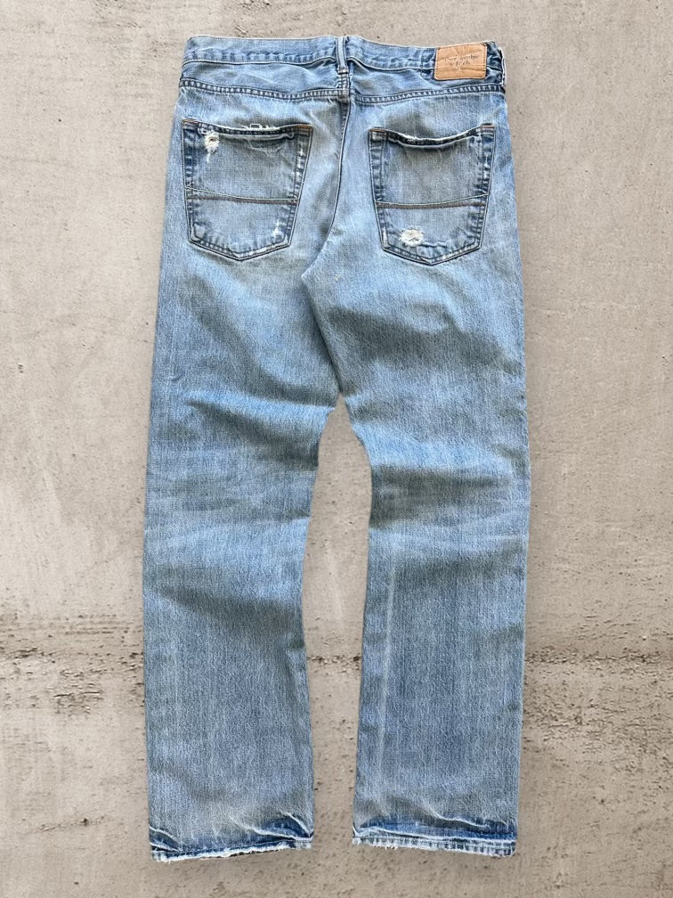 00s Abercrombie & Fitch Distressed Denim Jeans - 34x33