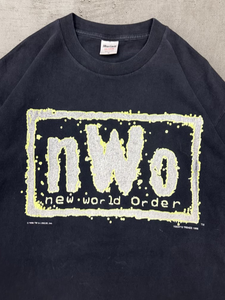 90s New World Order Graphic T-Shirt - XL