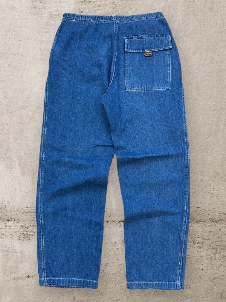 00s No Excuses Blue Denim Jeans - 28x30
