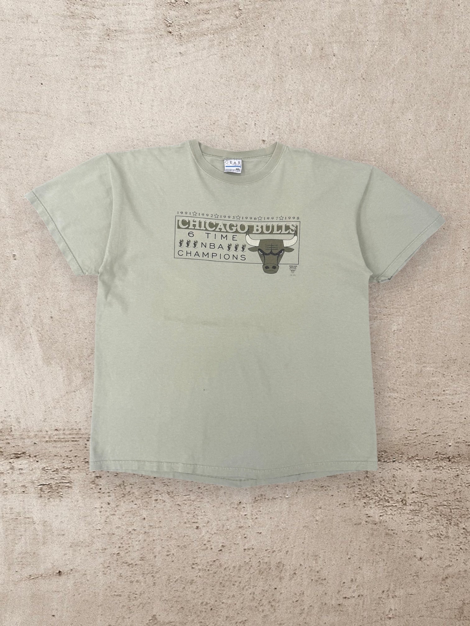 90s Chicago Bulls Graphic T-Shirt - XL