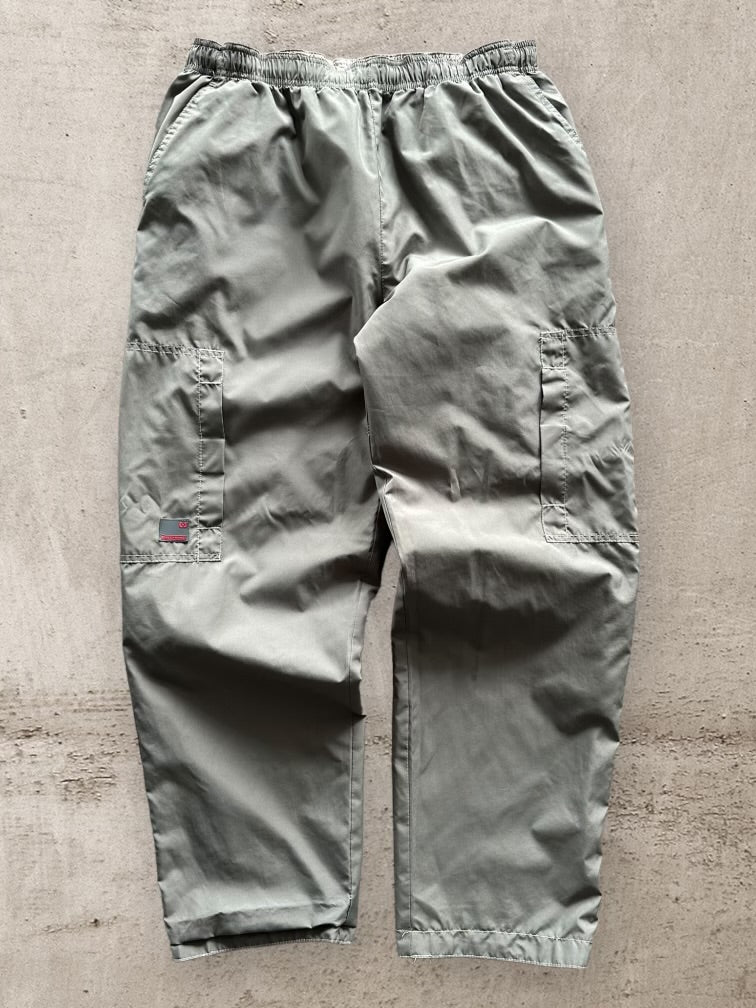 00s Old Navy Reversible Nylon Pants - 32x30