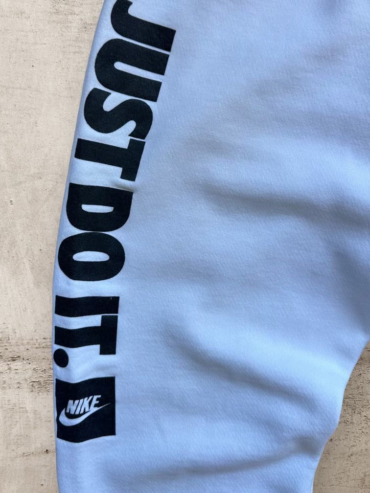 90s Nike Just Do It Cotton Sweatpants - Large