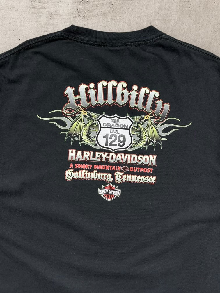 00s Harley Davidson Hillbilly Graphic T-Shirt - XL