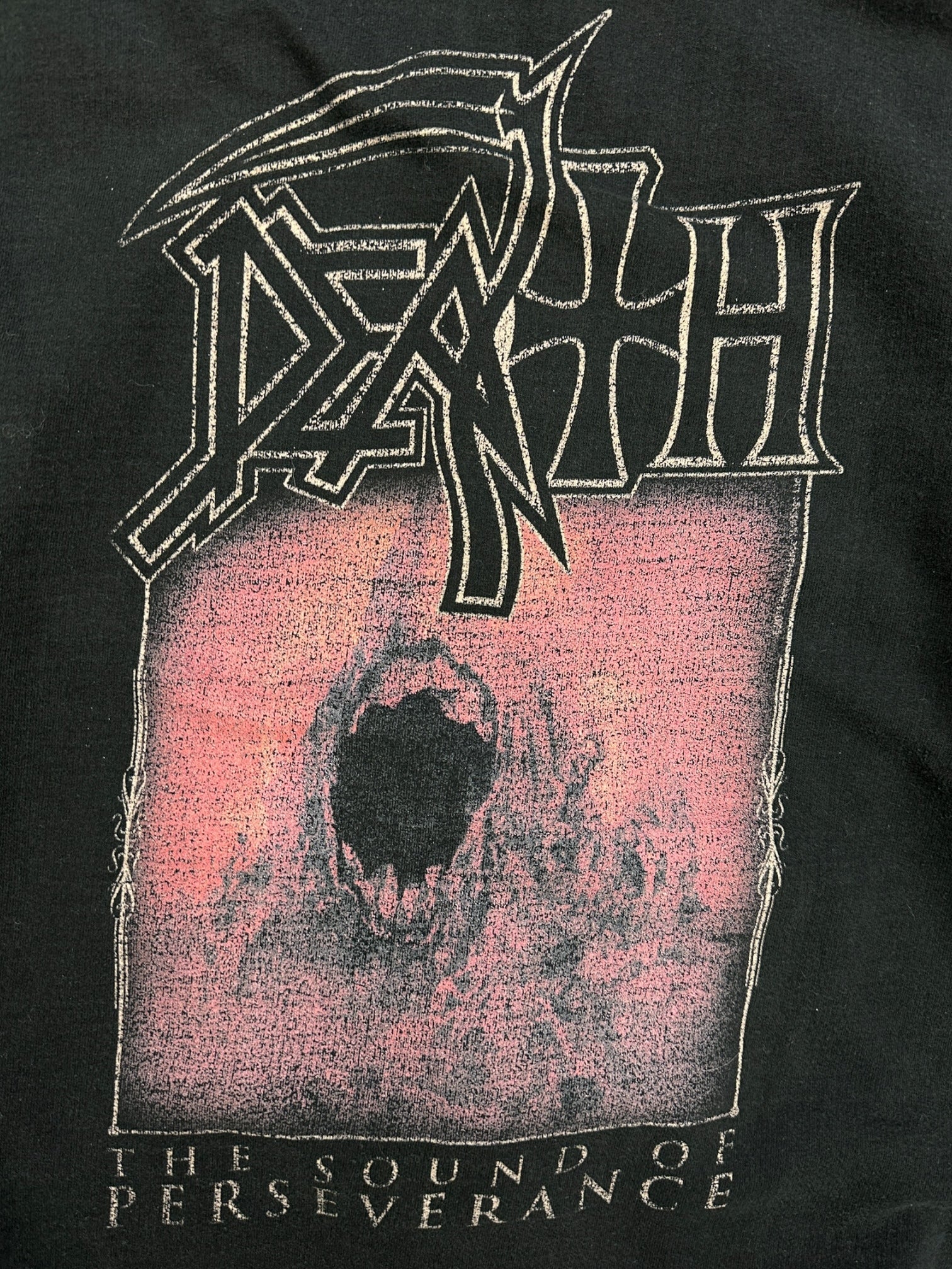 00s Death The Sound of Perseverance Zip Up Hoodie - Large