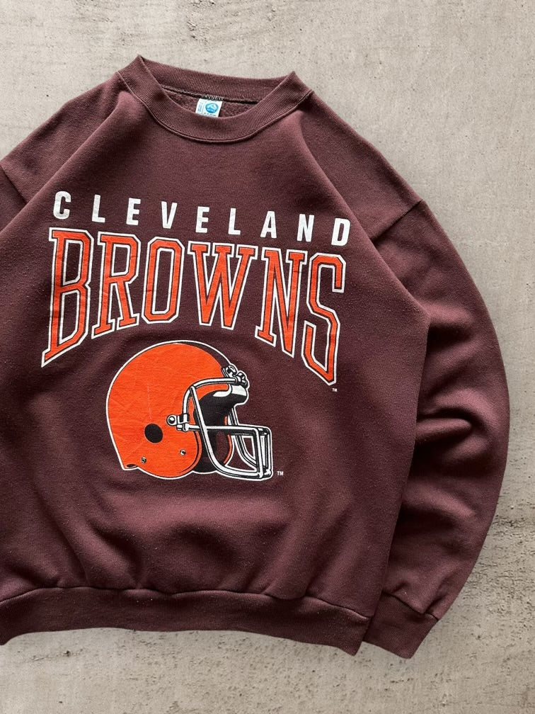 90s Cleveland Browns Crewneck - Medium