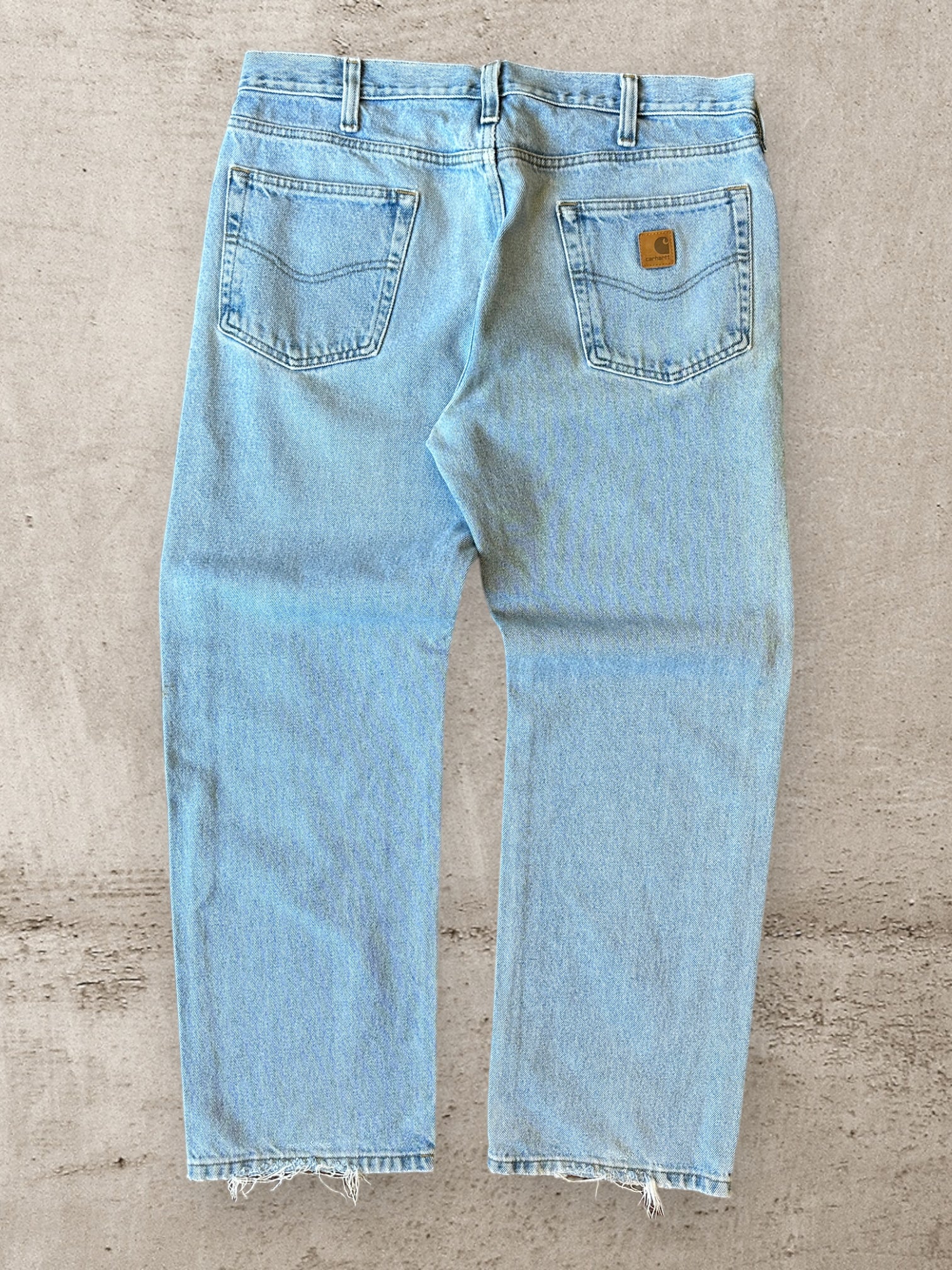 00s Carhartt Light Wash Denim Jeans - 36x29