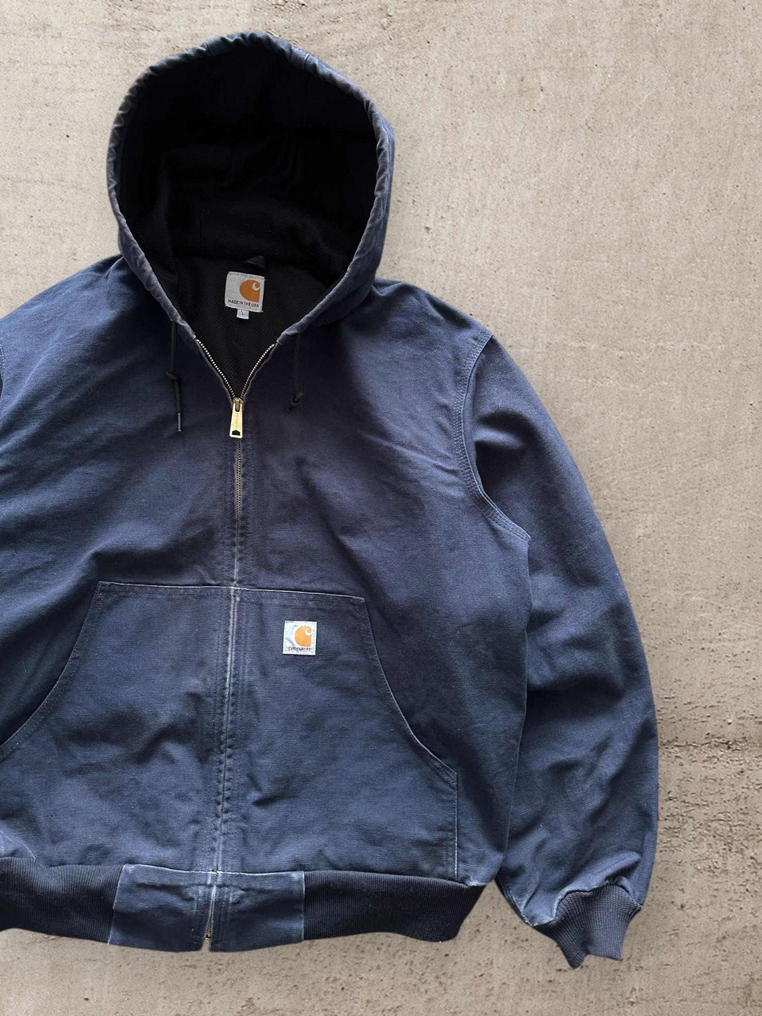 90s Carhartt Hooded Jacket - Large