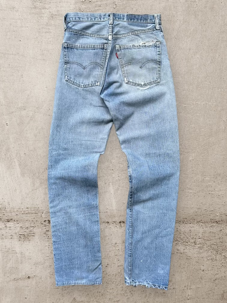 80s Levi’s 505 Distressed Denim Jeans - 29x31