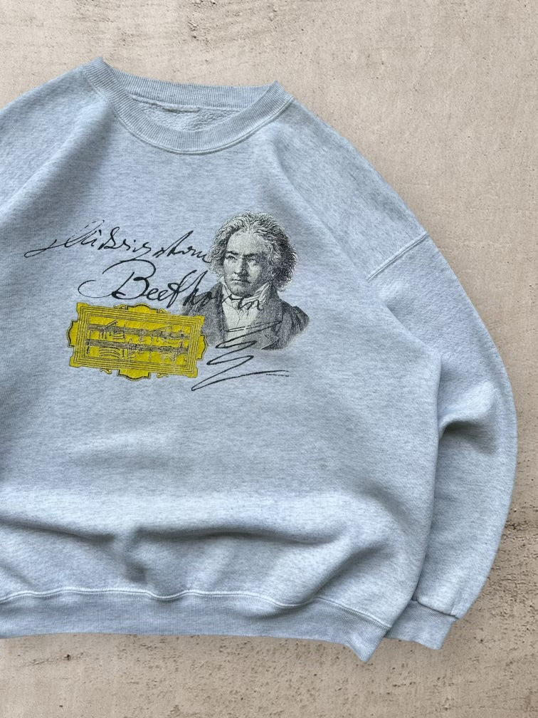 90s Beethoven Graphic Crewneck - Large