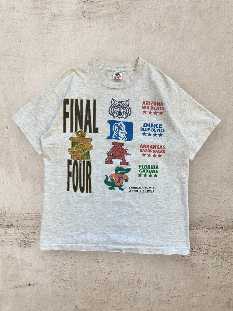 90s NCAA Final Four Graphic T-Shirt - Large