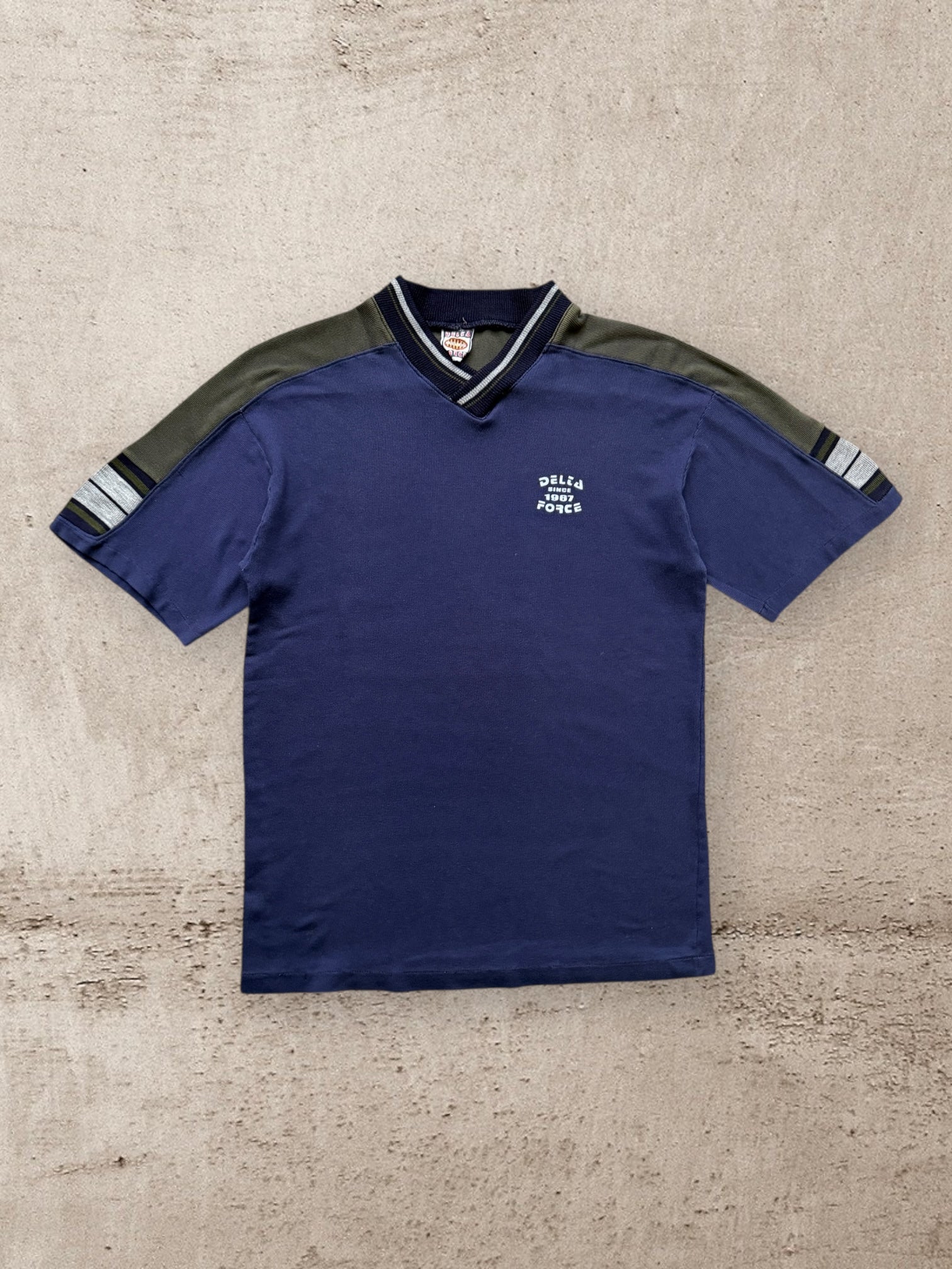 90s Delta Force Colorblock T-Shirt - Large