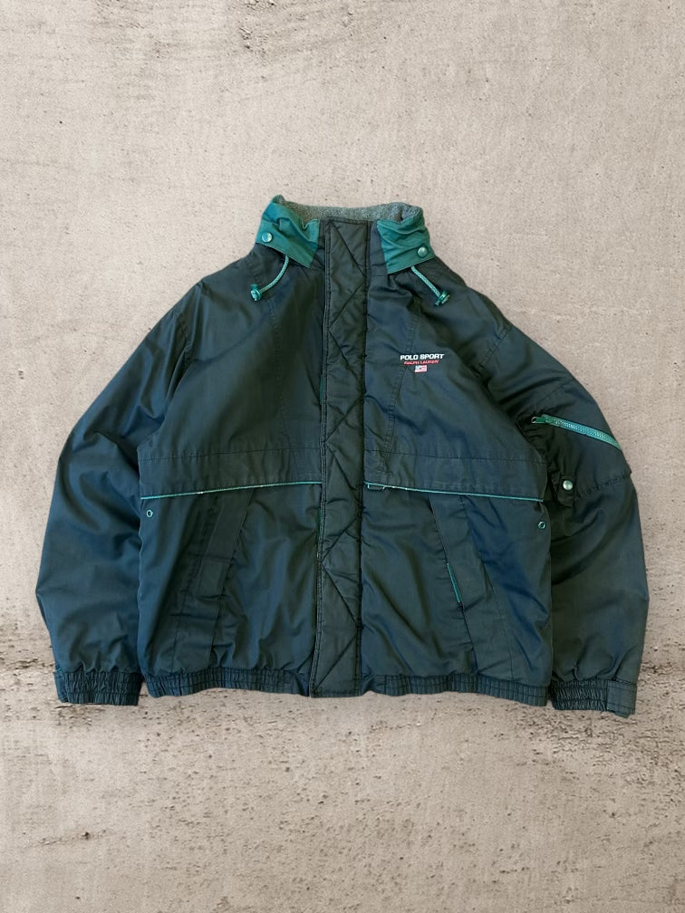 90s Polo Sport Fleece Lined Jacket - Large