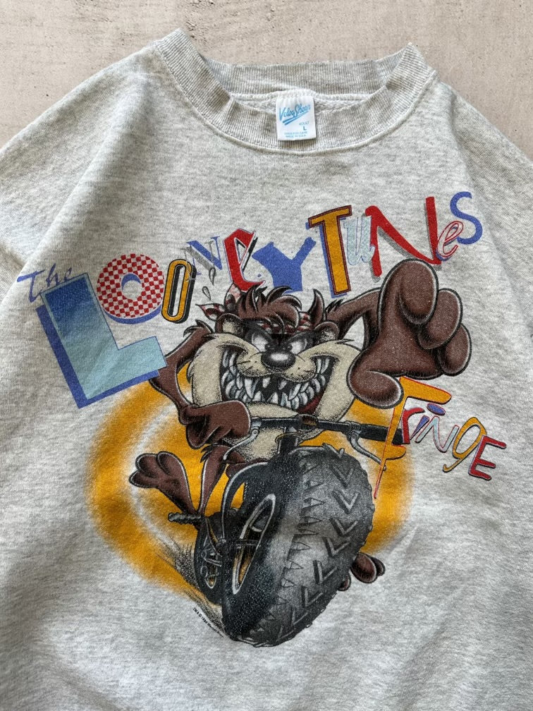 90s Looney Tunes Distressed Graphic Crewneck - Large