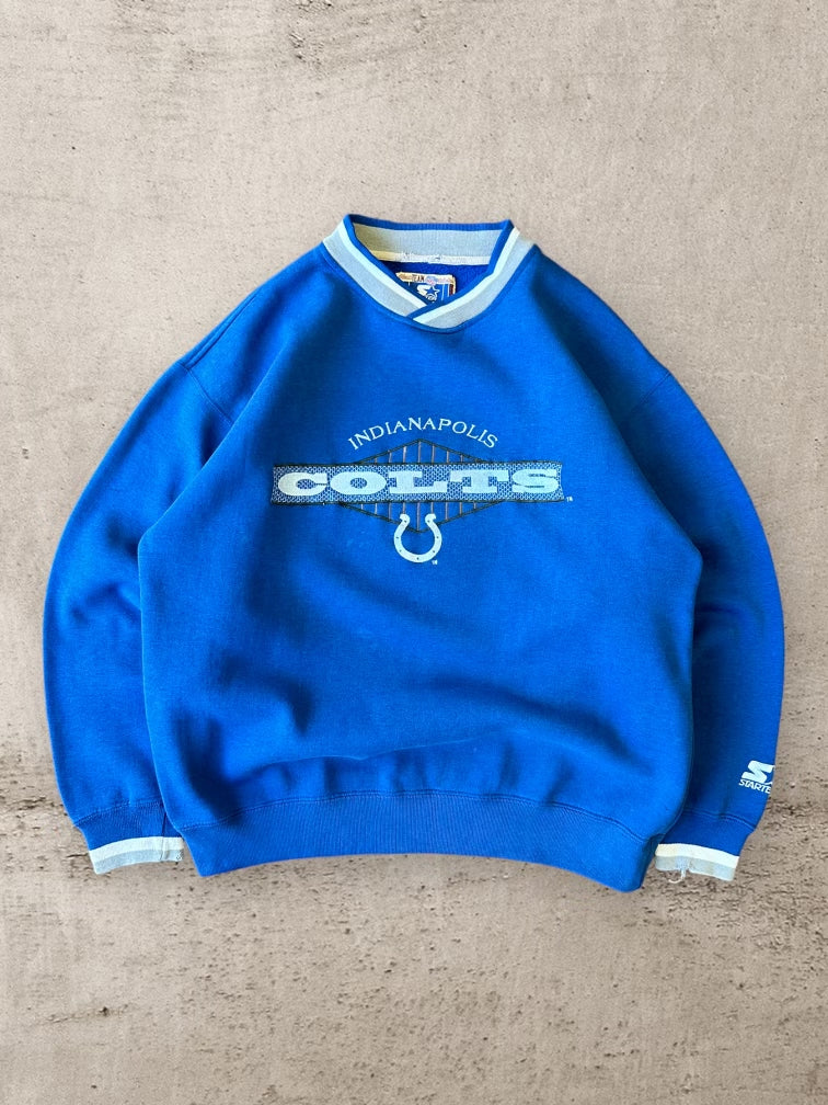 90s Starter Indianapolis Colts Crewneck - Large