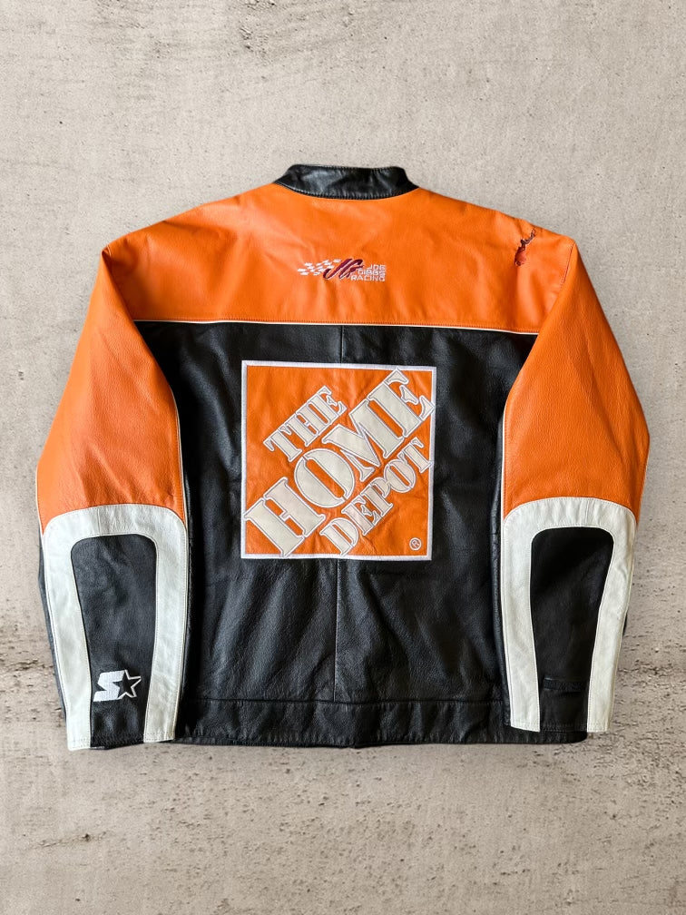 00s Chase Authentic’s Leather Racing Jacket - XL