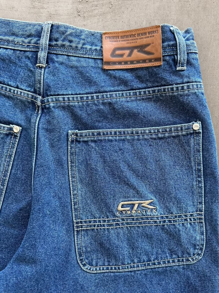 00s Cybertek Baggy Denim Jeans -