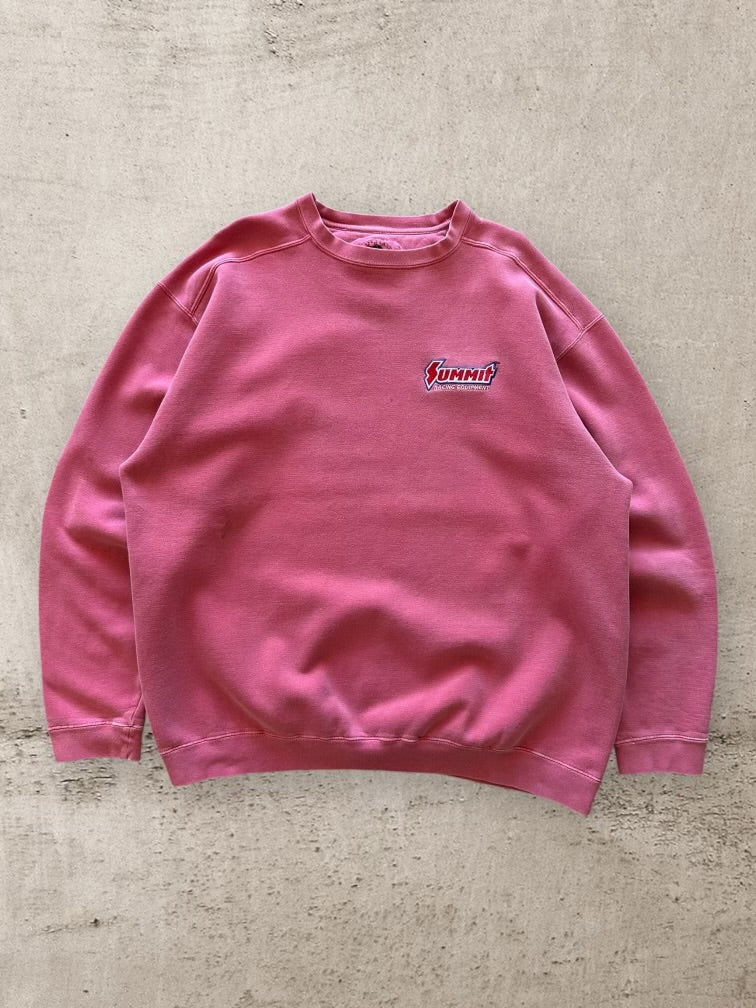 90s Summit Racing Embroidered Crewneck - XXL