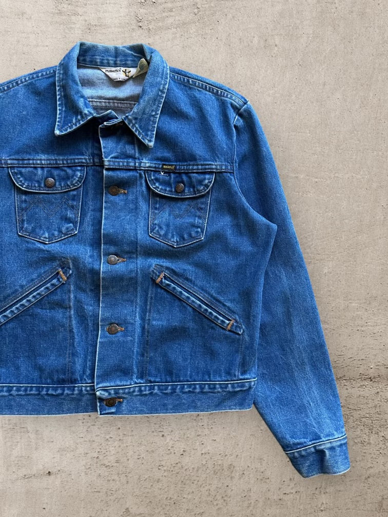 80s Maverick Denim Jacket - Medium