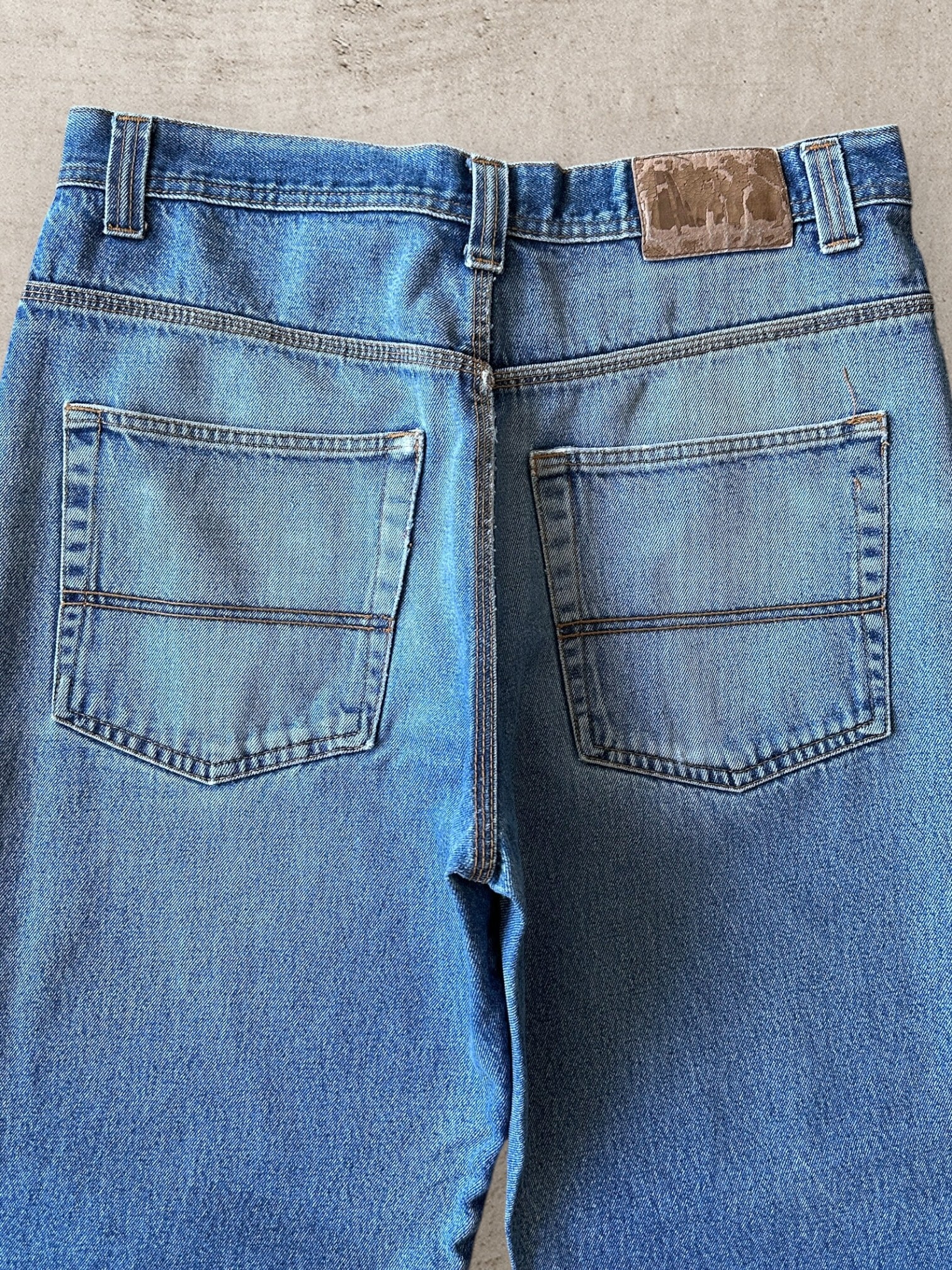 00s Risk Jeans Co. Baggy Denim Jeans - 35”