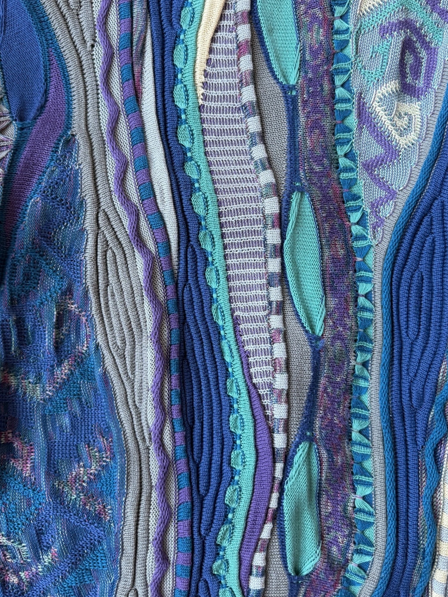 90s Tundra Cable Knit Sweater - XL