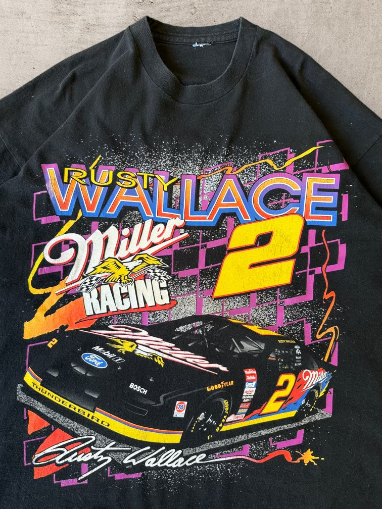 90s Rusty Wallace Nascar Racing T-Shirt - XL