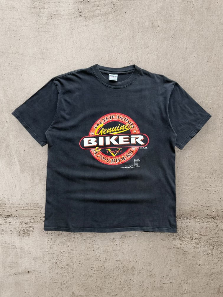 90s Easyriders Biker Graphic T-Shirt - XL