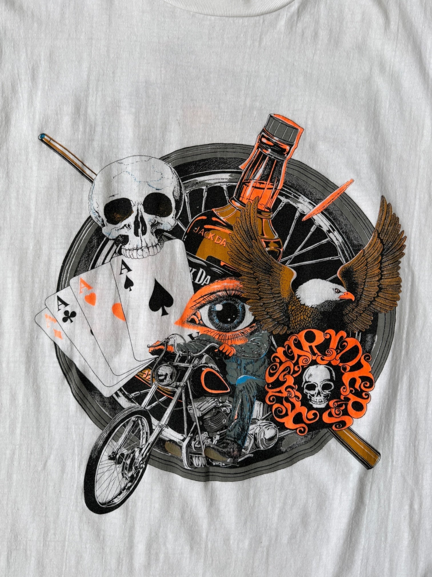 Easyriders 90's スカルデザイン Tシャツ USA 90s Jack Daniel's Easy Riders Graphic T-Shirt - XL – The Juncture