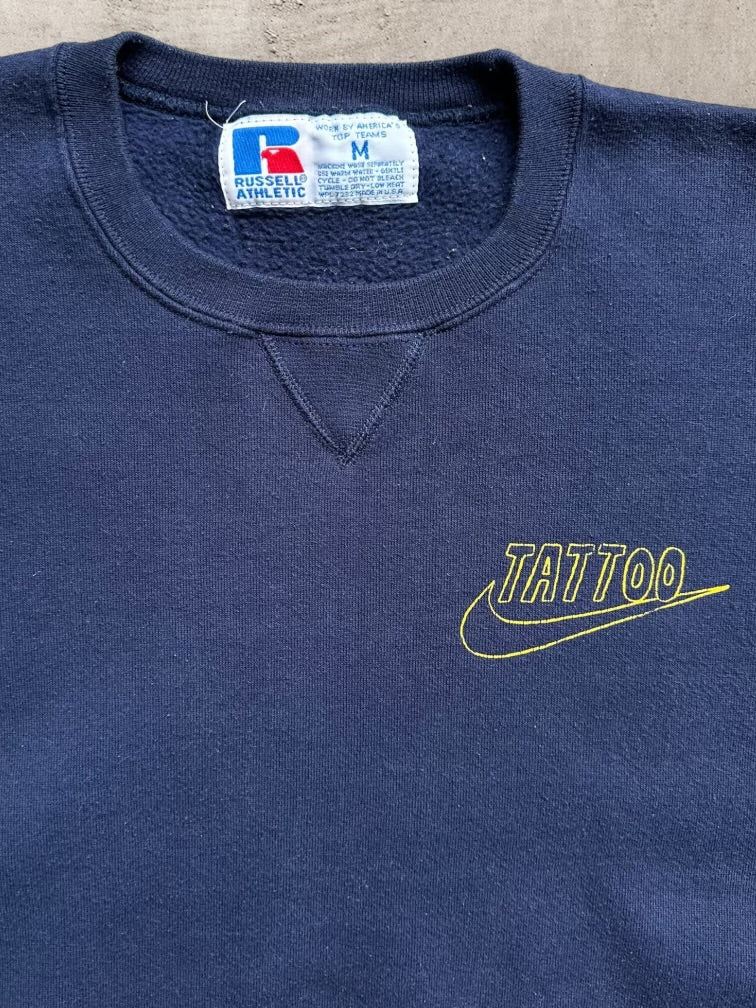 90s Tattoo Shop Graphic Crewneck - Medium