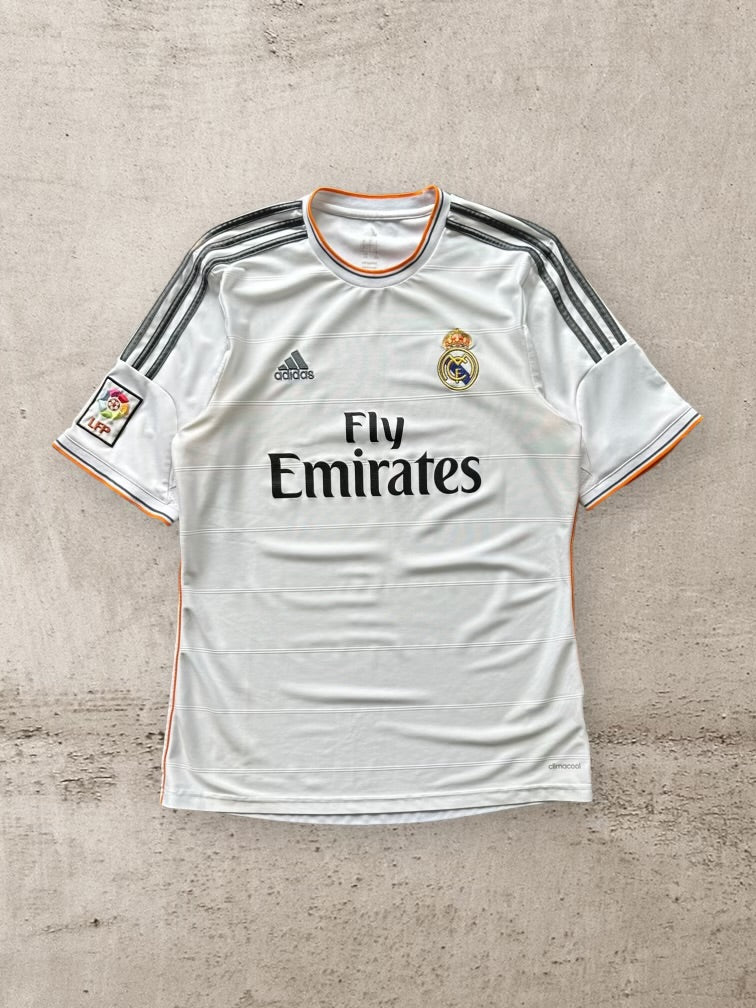 00s Adidas Real Madrid Soccer Jersey - Large