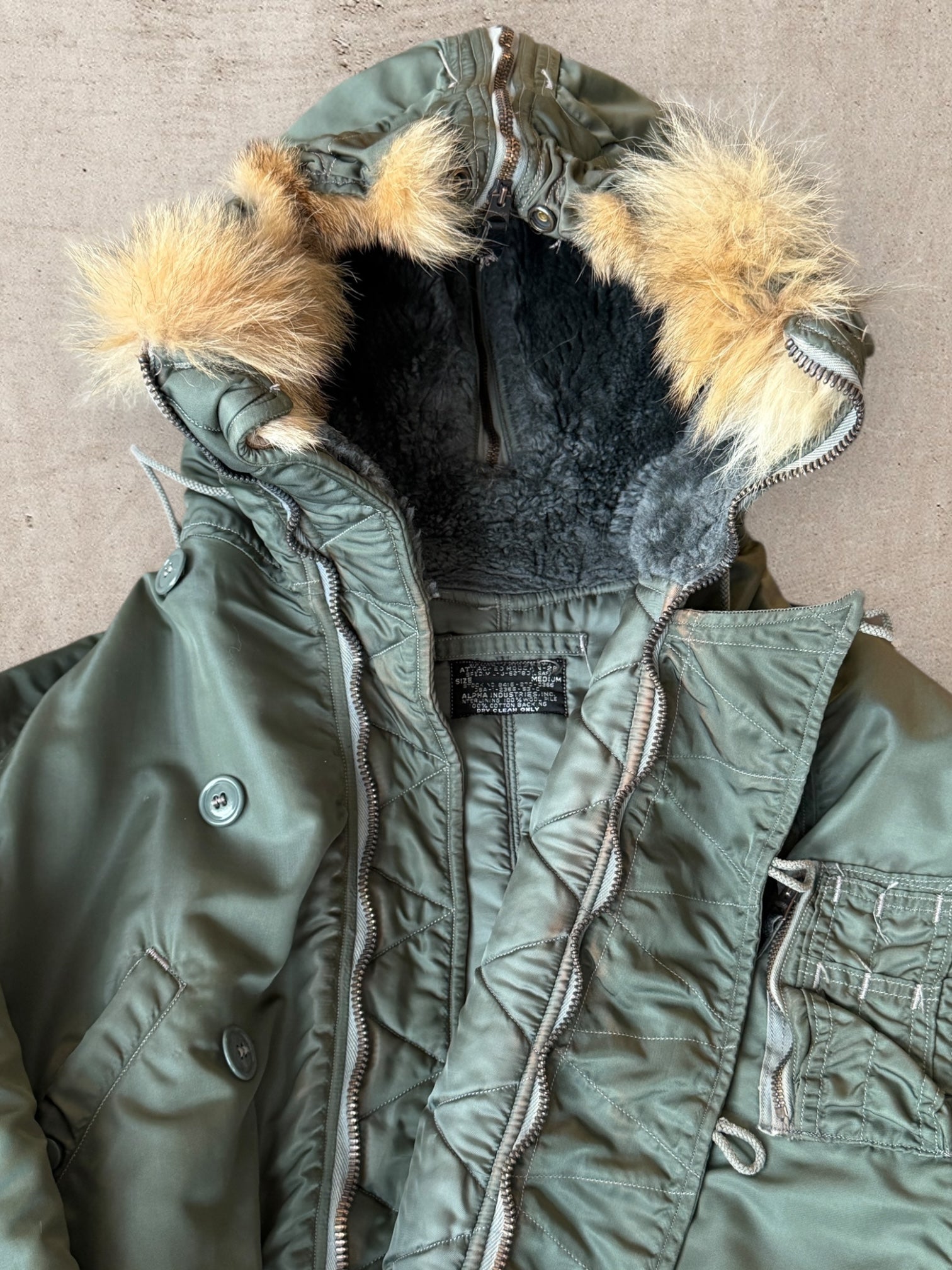 1963 N-2B USAF Flight Bomber Jacket - Medium