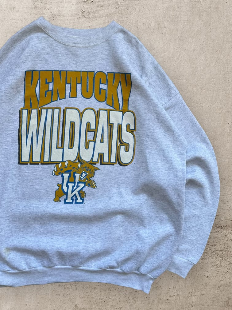 90s Kentucky Wildcats Graphic Crewneck - XXL