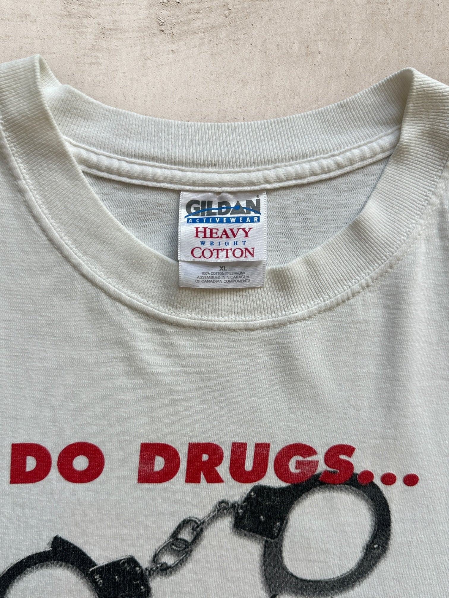 00s Do Drugs… Win Free Jewelry Graphic T-Shirt - XL