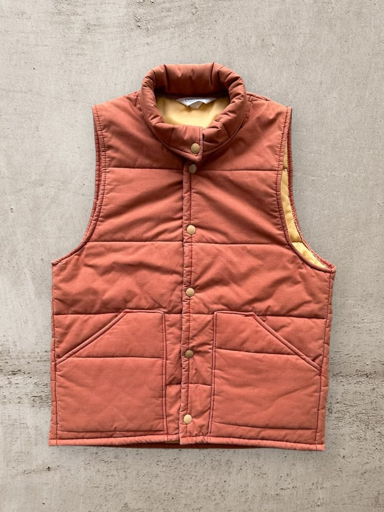 80s Nelson Quilted Puffer Vest - Small