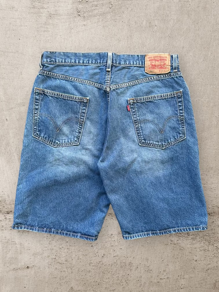 00s Levi’s 569 Denim Shorts - 36