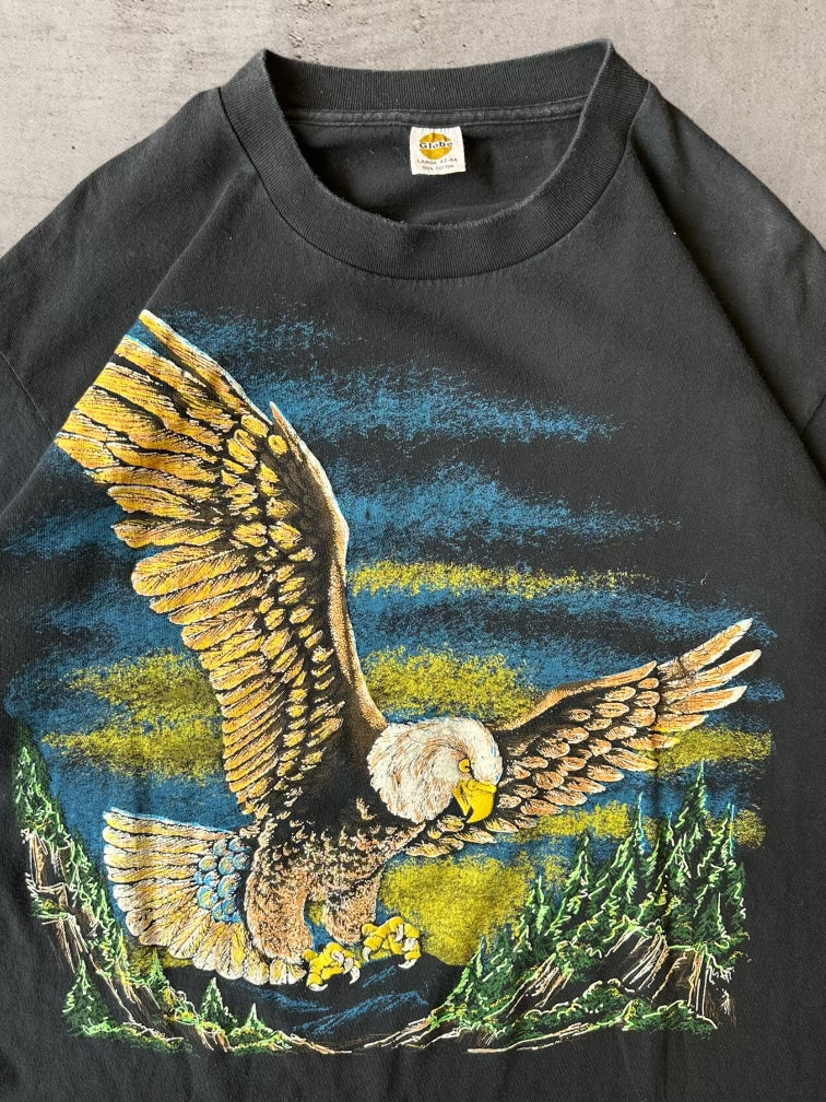 90s Eagle Double Sided Graphic T-Shirt - XL