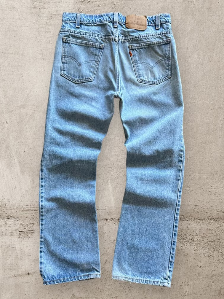 80s Levi’s 517 Orange Tab Denim Jeans - 32