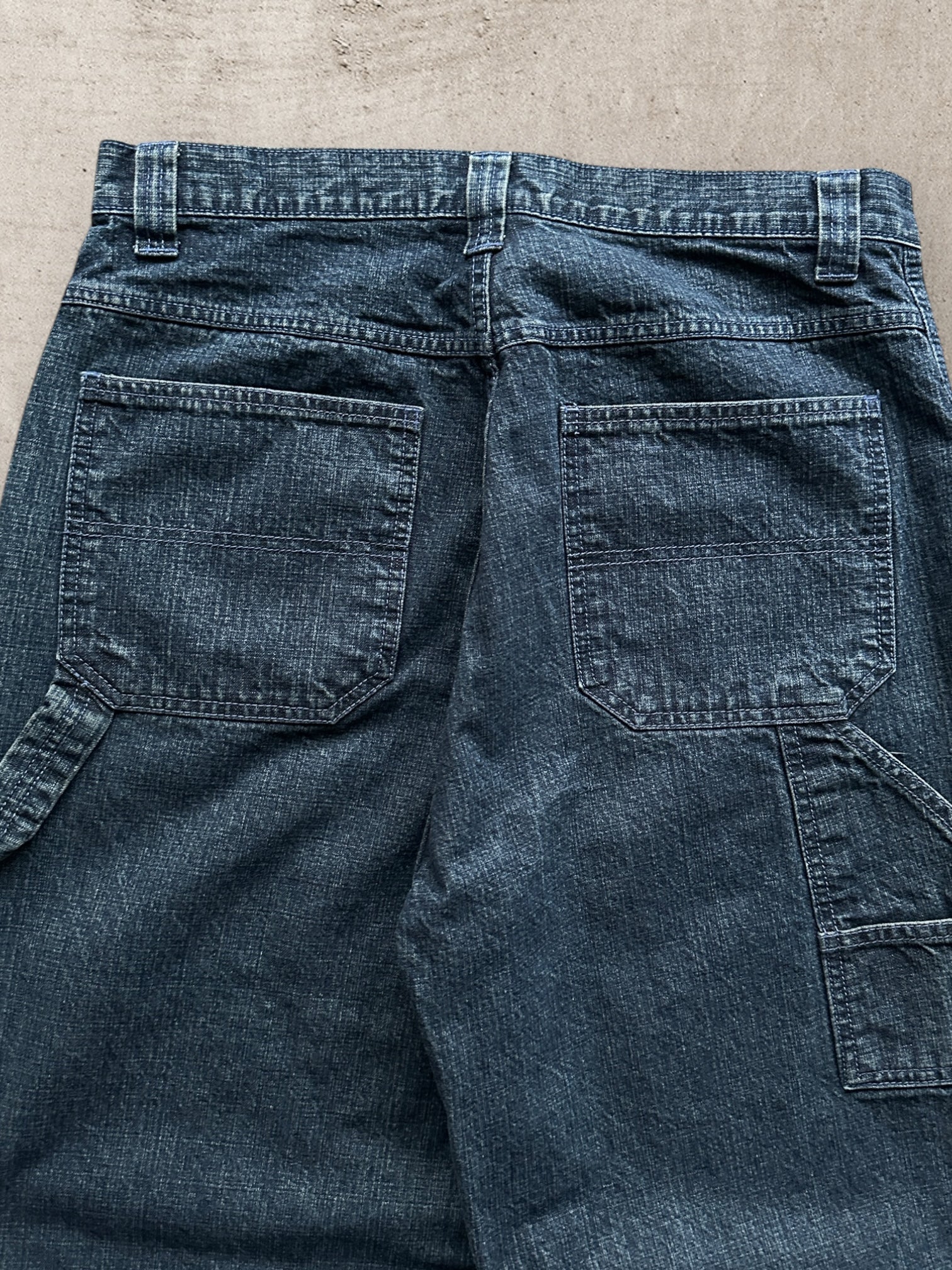 00s Bill Bass Denim Fatigue Carpenter Pants - 34