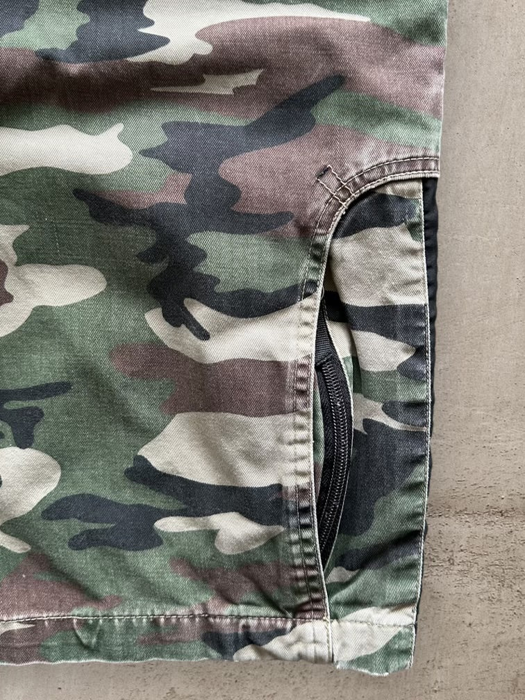 00s QuikSilver Camouflage Cargo Pants - 36