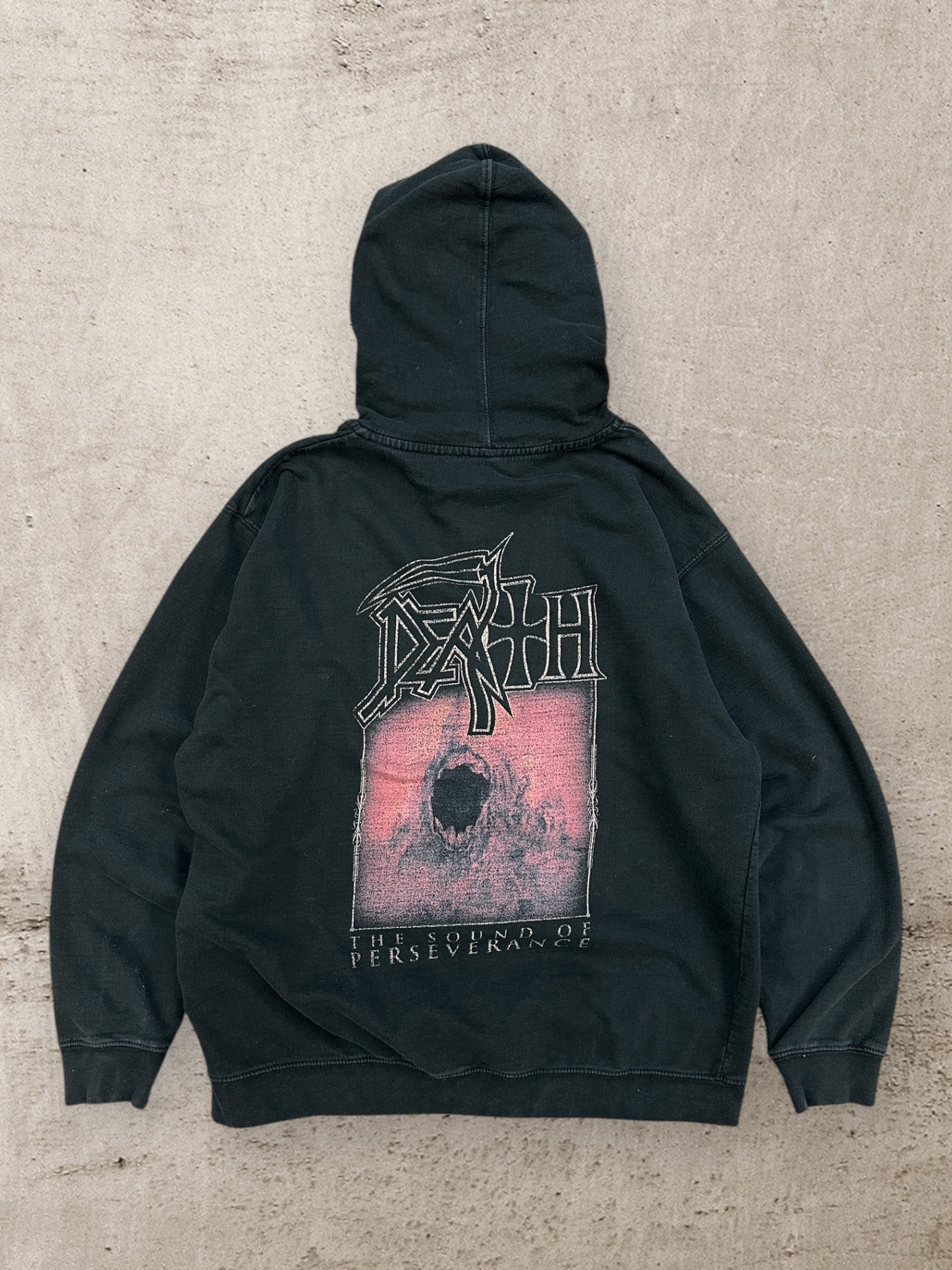 00s Death The Sound of Perseverance Zip Up Hoodie - Large