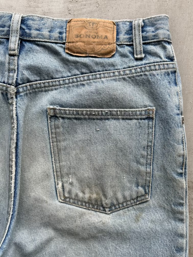 00s Sonoma Distressed Denim Shorts - 34