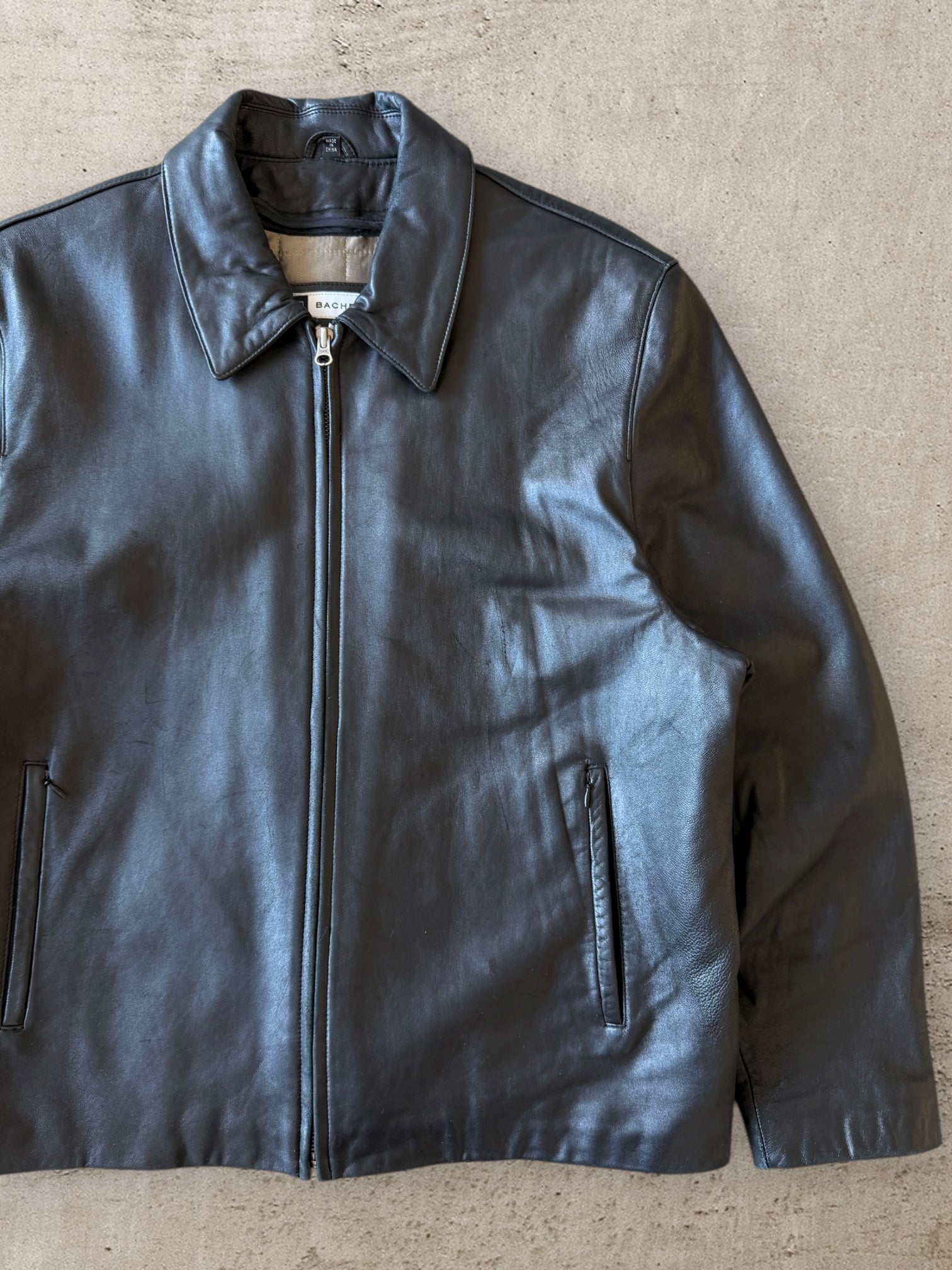 00s Bachrach Herrington Leather Jacket - XL
