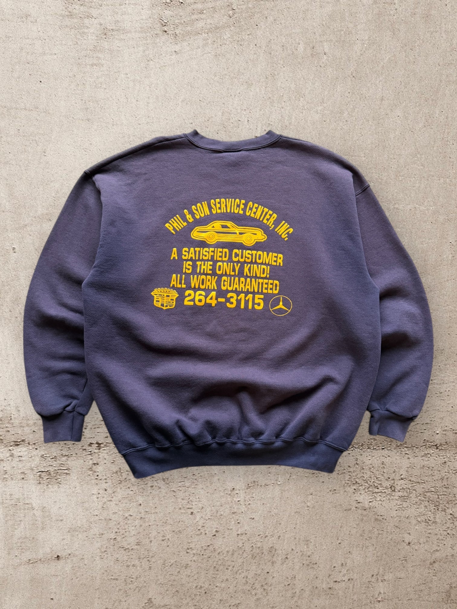 90s Phil & Son Service Center Crewneck - XL