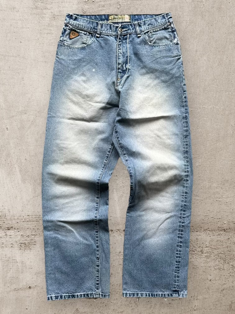 00s Akademiks Faded Baggy Denim Jeans - 32x32