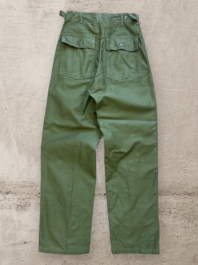 70s/80s OG-107 Military Fatigue Pants - 28x33
